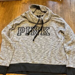 Victoria's Secret PINK Gray Knit Top